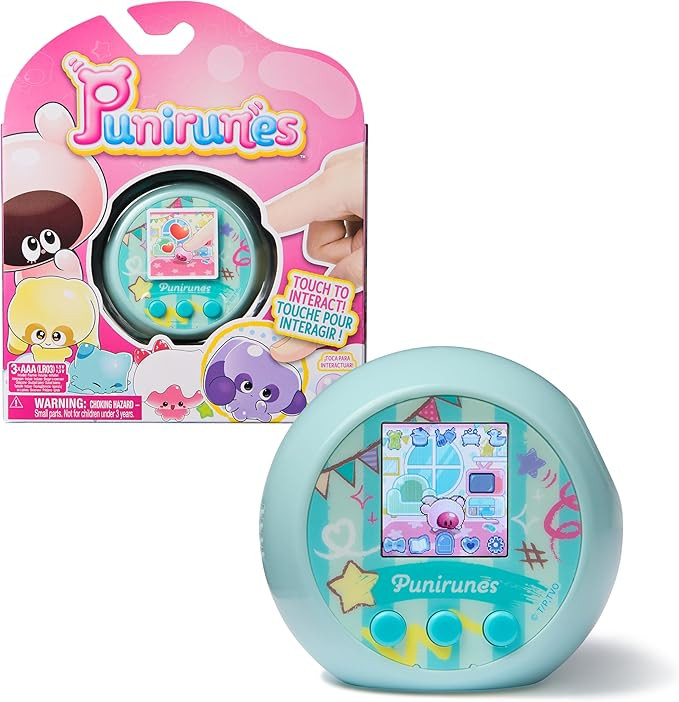 Punirunes, Interactive Digital Toy with 55 Squishy Characters Inside, Reacts to Touch, Full-Color... | Amazon (US)