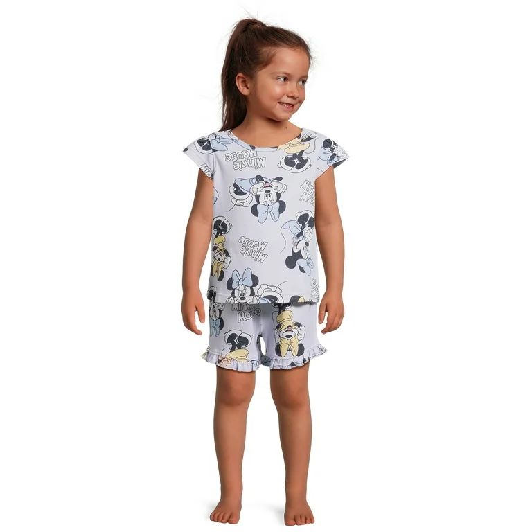 Character Toddler Girl Pajama Set, 2-Piece, Sizes 12M-5T | Walmart (US)