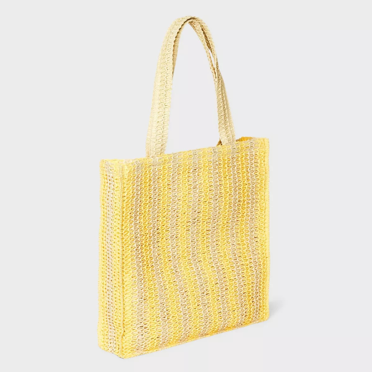 Stripe Straw Crochet Tote Handbag - Universal Thread™ | Target