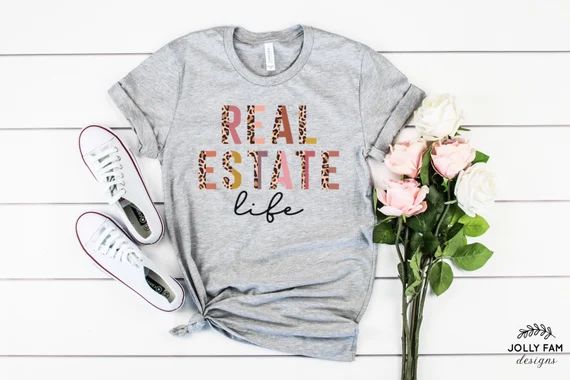 Custom Real Estate Shirt, Real Estate Shirt, Real Estate Shirts, Real Estate Agent, Real Estate G... | Etsy (US)