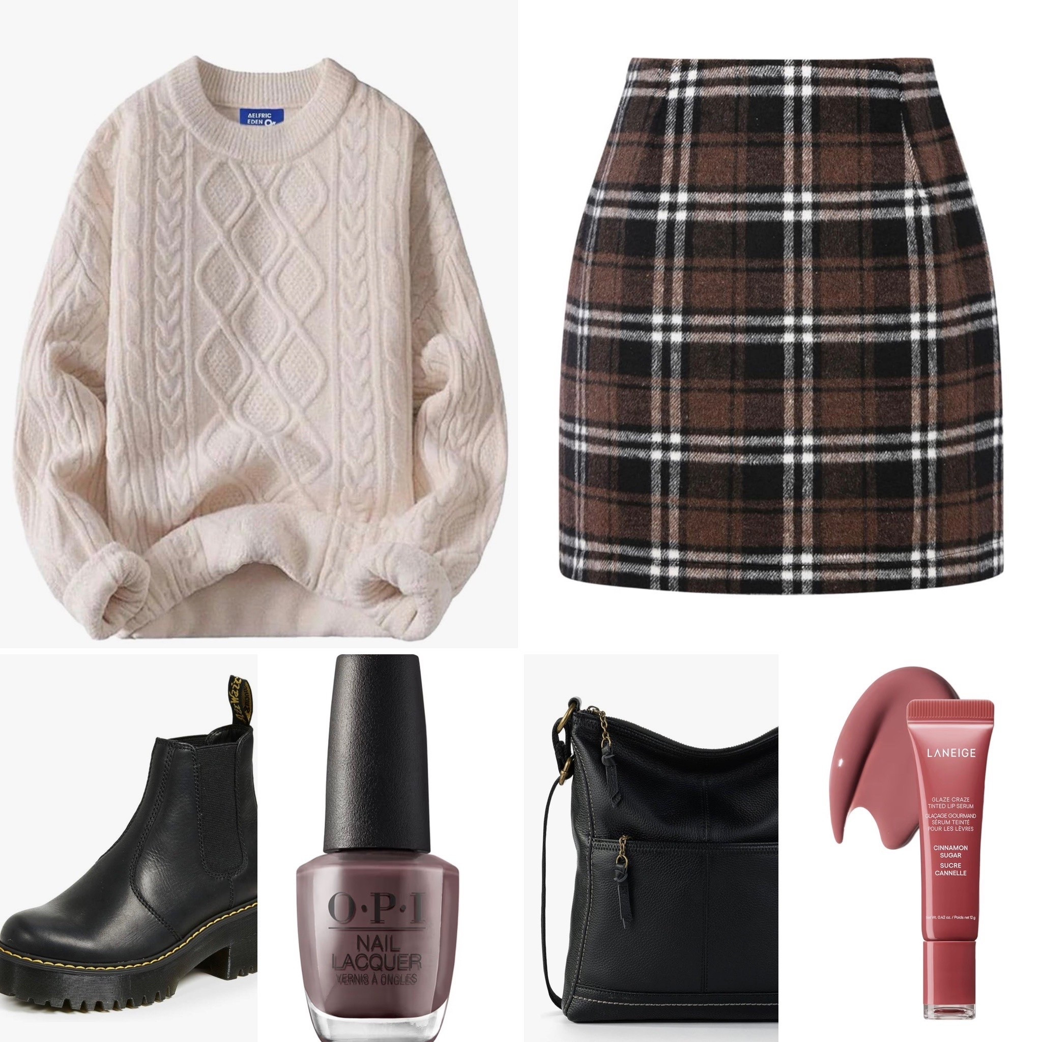 Winter to Spring. One outfit two ways. Plaid skirt, oversized sweater, docs and great accessories #oneoutfittwoways #womensclothes #outfit #skirtoutfit #sweateroutfit

#LTKootd #LTKgrwm #LTKOver40