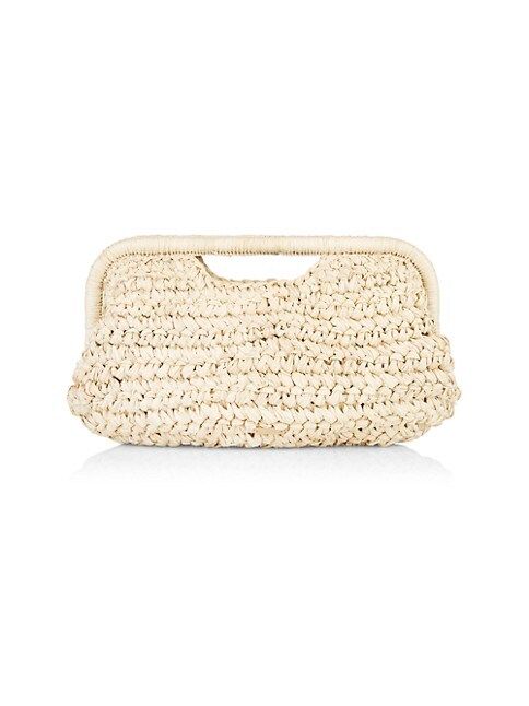 Aurora Raffia Clutch | Saks Fifth Avenue