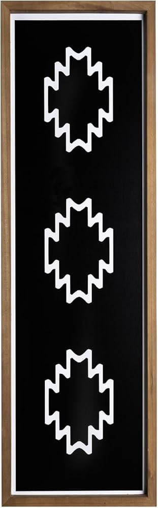 Southwestern Wall Decor 31" Wooden Western Aztec Wall Art Frames Modern Native American Tribal Na... | Amazon (US)