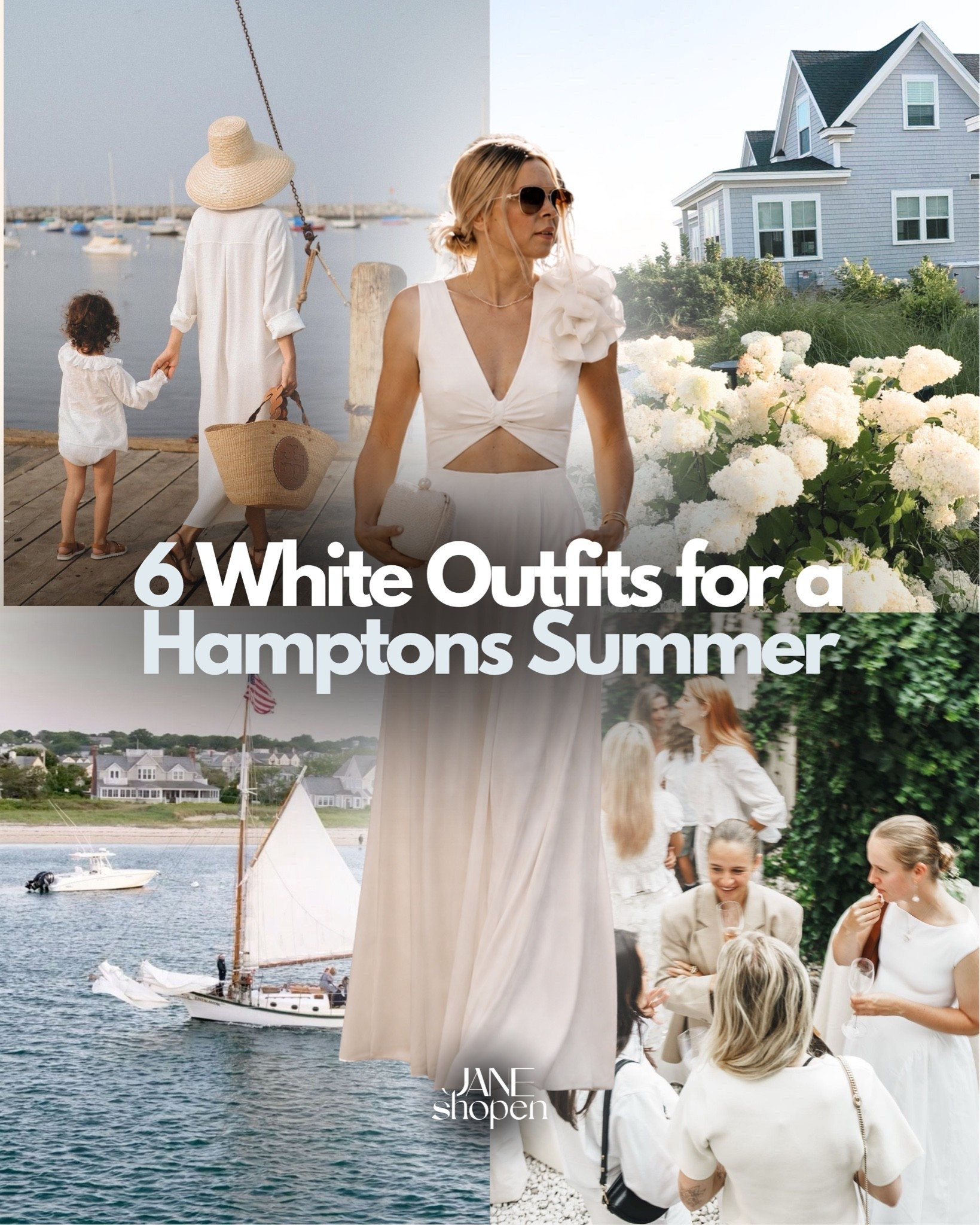 6 White Outfits for a Hamptons Summer

#LTKootd #LTKSeasonal #LTKBaby