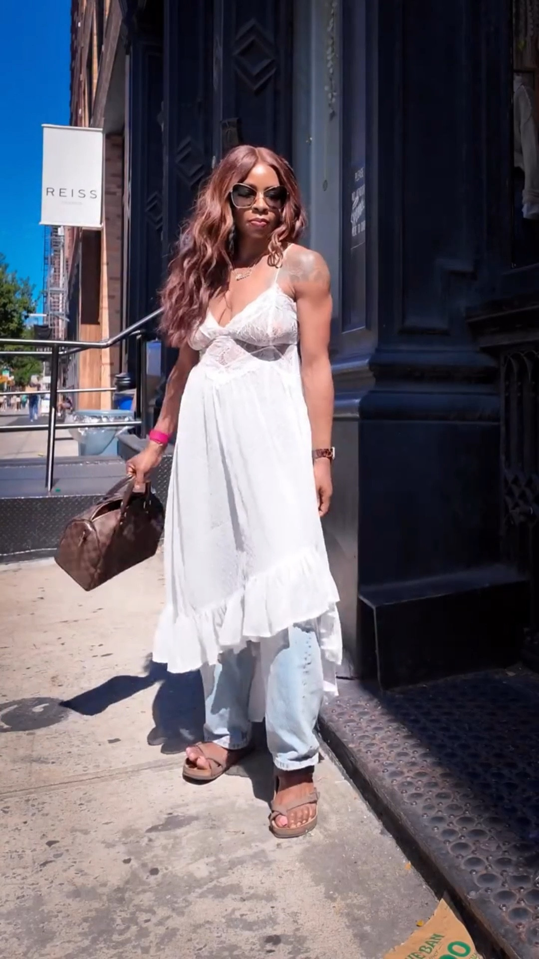 Summer is ending & Fall is approaching… but which season should you dress for?!?! IMHO- both! By pairing your summer pieces with more fall ones… sounds like a good compromise to me! 

One of my favorite ways to do this is pairing a slip dress with denim! It’s a unconventional way to wear your summer dresses with a little more warmth. Added bonus- the pairing is simple but eye catching! 

For this look and other boho looks living rent free in my head, I wore my sheer @freepeople dress with an oldie, but goodie pair of denim from @zara . Giving “it’s still summer but fall where are you” vibes!

How do we feel about this unconventional style pairing?!?!

#earlyfall #summerisalmostover #nycstreetstyle #nycsoho #sohostyle #bohochicstyle #bohofashion #bohofashionstyle #casualchicstyle #casualoutfitideas #nycstreetstyle #streetstyleinspo #freepeople #bohooutfit #simpleoutfit #lvspeedy25

#LTKStyleTip #LTKFindsUnder100 #LTKSaleAlert