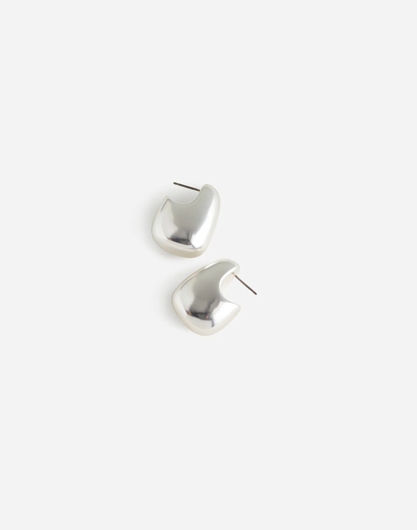 Sculptural Statement Hoop Earrings | Madewell | Madewell