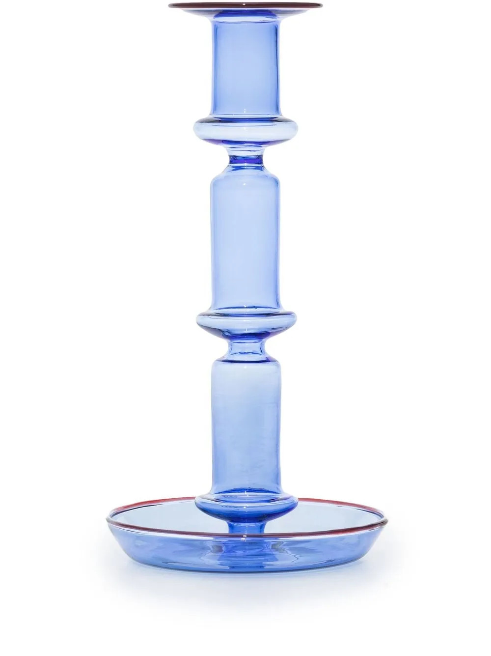 HAY Flare Tall Glass Candleholder - Farfetch | Farfetch Global