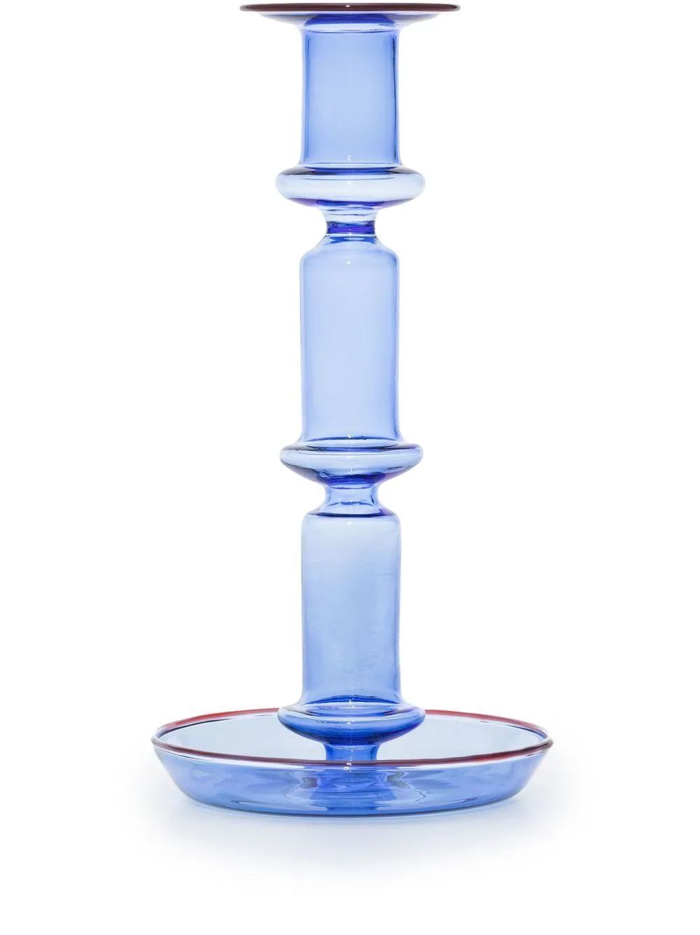 HAY Flare Tall Glass Candleholder - Farfetch | Farfetch Global