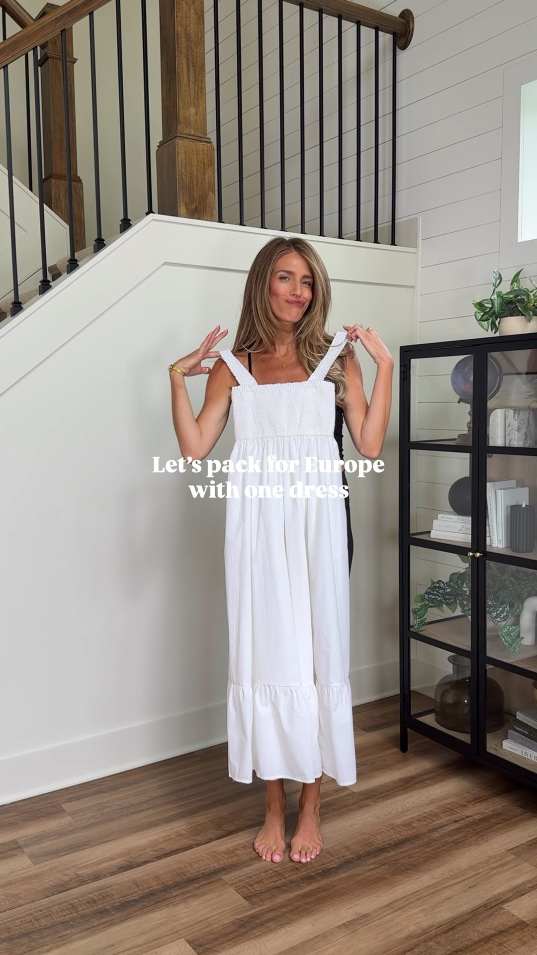 Ways to wear this white @abercrombie  maxi dress that converts into a skirt for Europe trip! Sizing below:
Size small tall in dress
Small in all tops. 
Red jelly flats are old from old navy but linked similar 
Medium in cardigan for super oversized fit but runs oversized already. 


#LTKTall #LTKTravel #LTKSeasonal