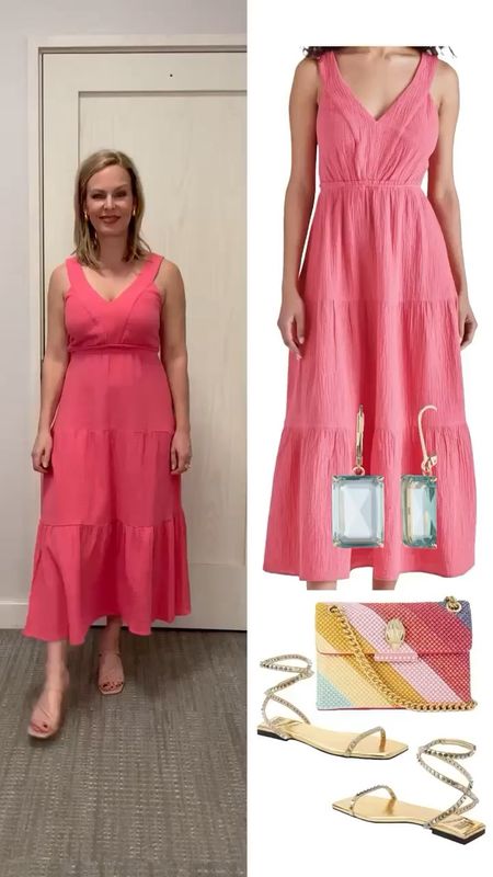 This pretty dress is under $100, perfect for summer fun and comes in a lot of colors. True to size! 

#LTKfindsunder50 #LTKVideo #LTKstyletip