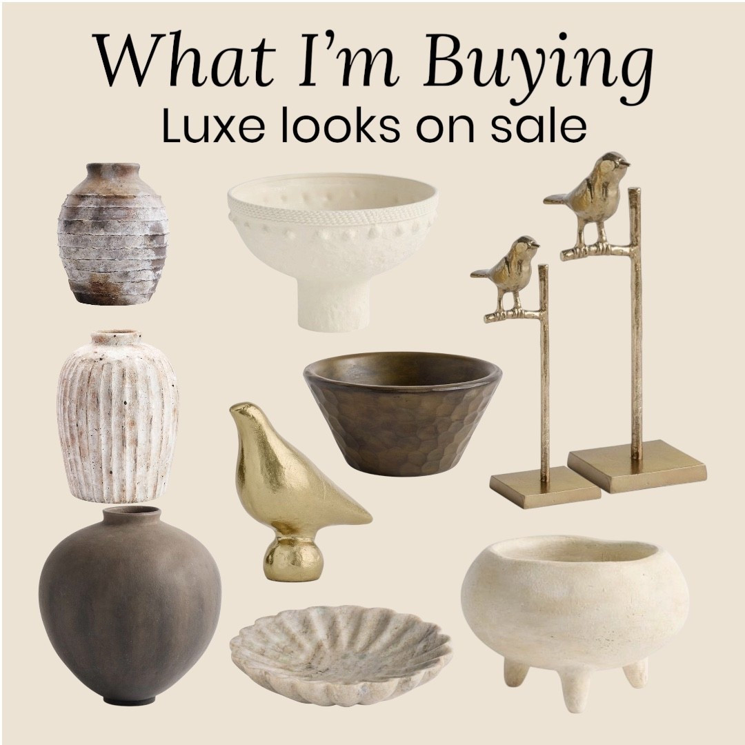 I’ve always been drawn to those luxe, standout pieces… the ones that don’t look like everyone else’s. I want my home to feel unique, layered, and a little unexpected.

Every piece here has that “where did you find that?” kind of feel. The fact that they’re on sale right now? Say no more. Looks like I’ll be doing a little shopping today. 😁