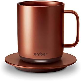Amazon.com: Ember Temperature Control Smart Mug, 10 oz, 1-hr Battery Life, Copper - App Controlle... | Amazon (US)