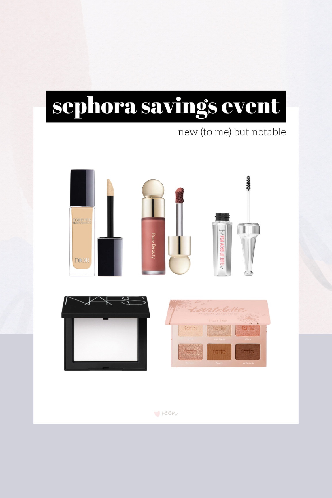 Sephora Savings Event: here are some new products I’m trying out. Use code ‘TIMETOSAVE’ to shop the sale at a discount!

#LTKsalealert #LTKbeauty