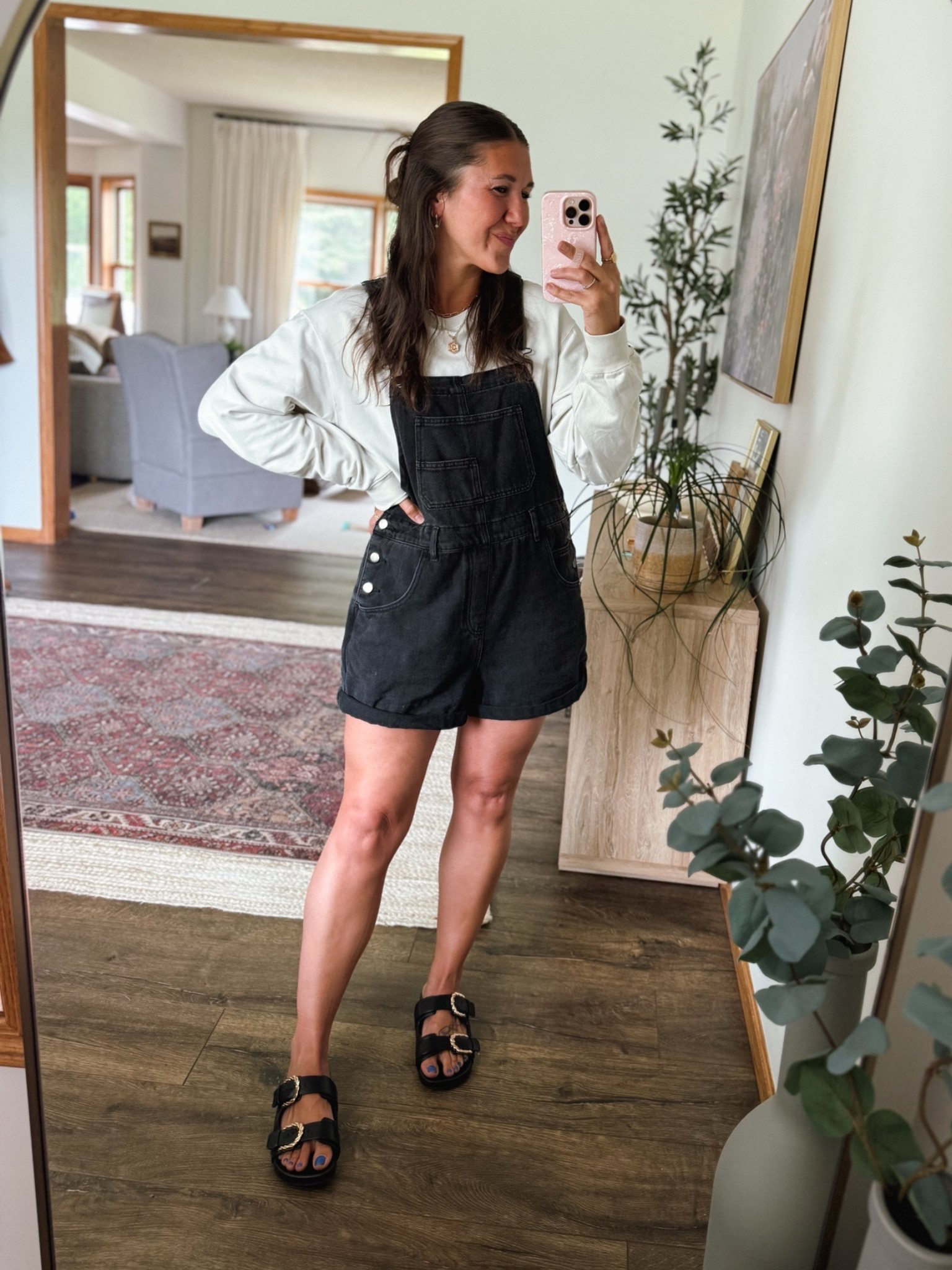 The comfiest oversized overalls. Love the soft material.

Summer outfits 
Summer outfit 
Spring outfit

#LTKootd #LTKgrwm #LTKmomlife