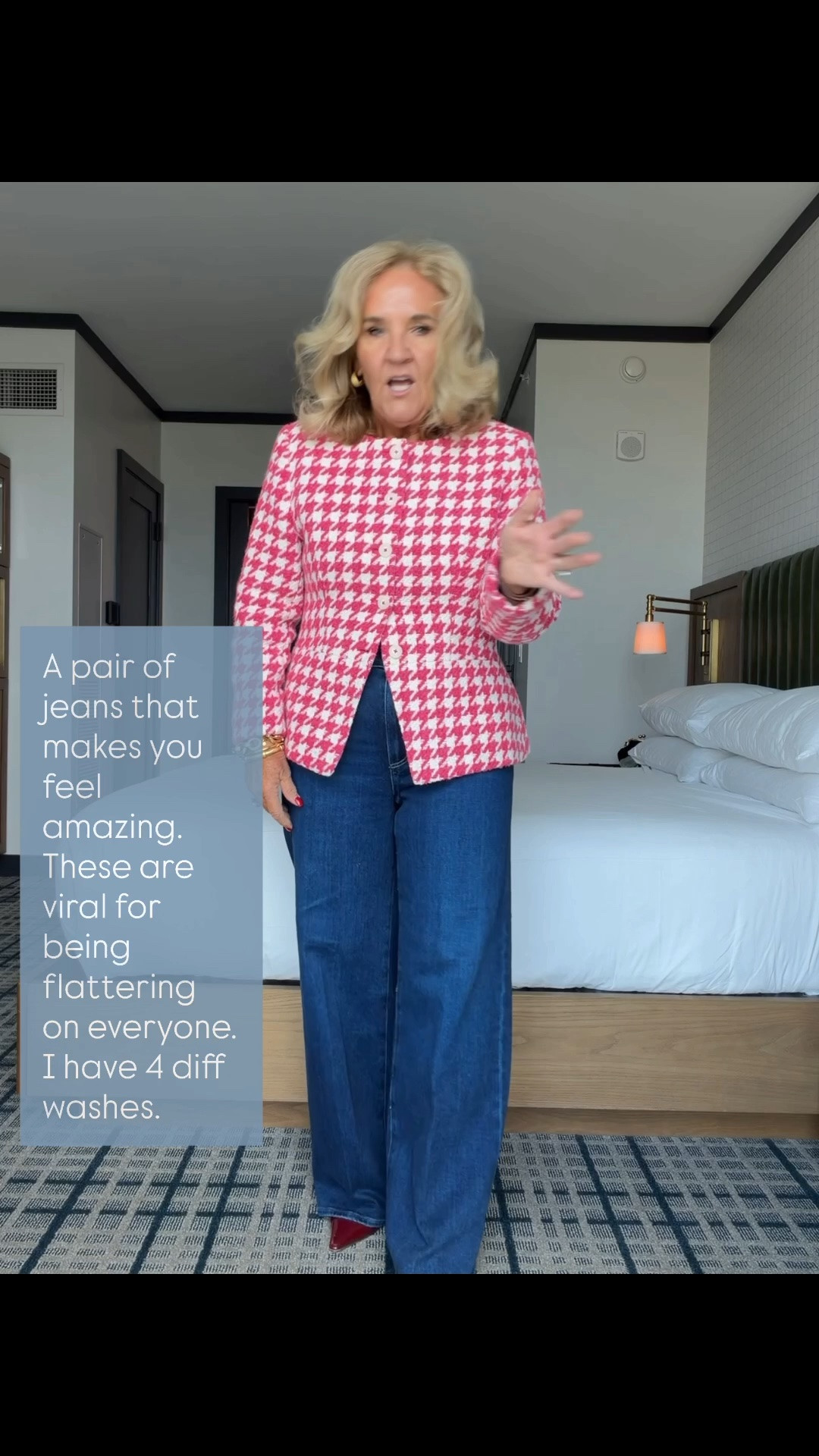 Jacket 10 petite 
Jeans 29 reg the Paige anessa is my favorite premium denim silhouette. It’s so elegant so slimming comes in multiple styles, but all of them have the signature leg lengthening premium denim fabric.

#LTKSaleAlert #LTKOver40 #LTKCon