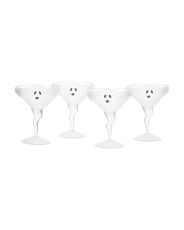 4pk Acrylic Ghost Cocktail Glasses | Marshalls