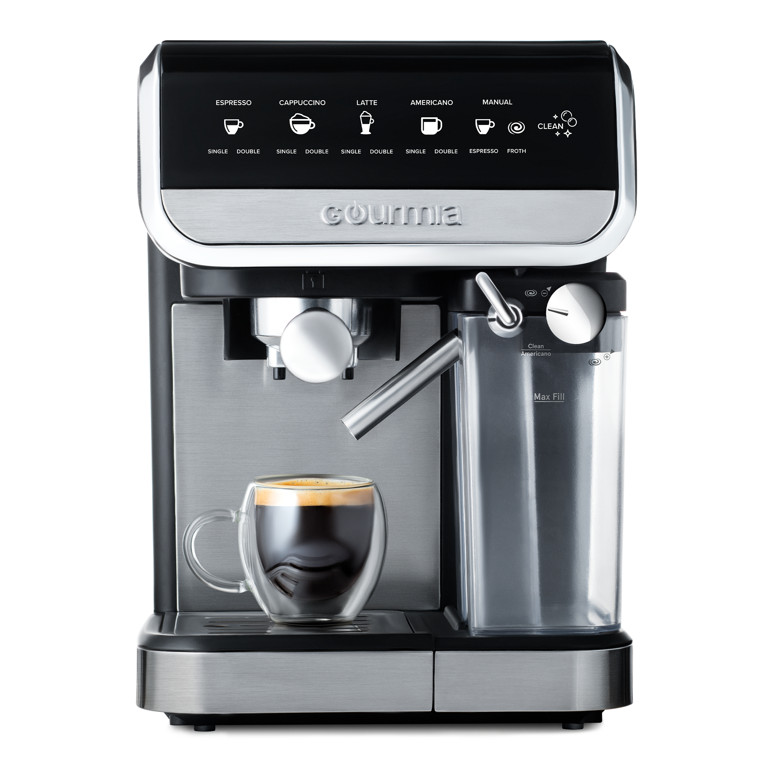 New Gourmia Espresso, Cappuccino, Latte & Americano Maker with Automatic Frothing | Walmart (US)