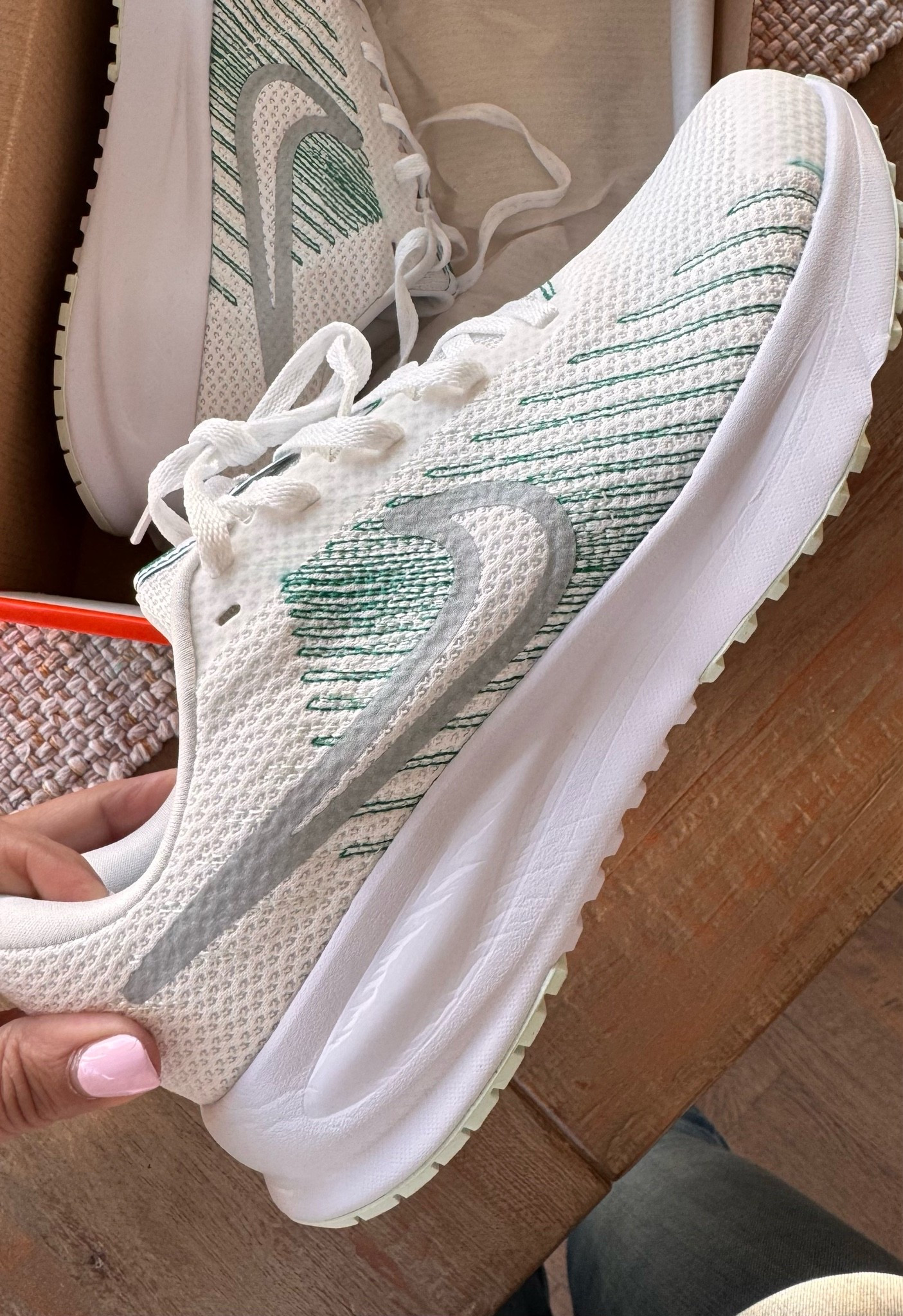 New Kicks! Couldn’t pass them up because green is my favorite color 💚