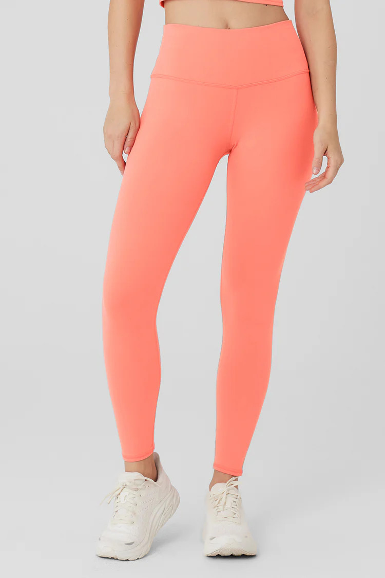 7/8 High-Waist Airbrush Legging - Black | Alo Yoga (US)