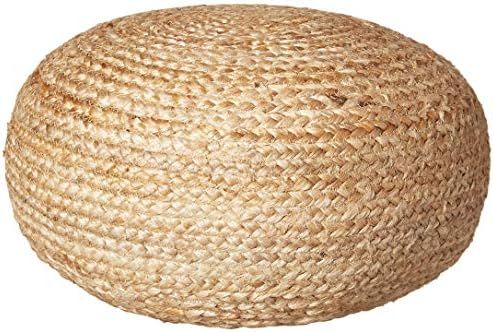 Décor Therapy FR7466 Pouf, Natural | Amazon (US)