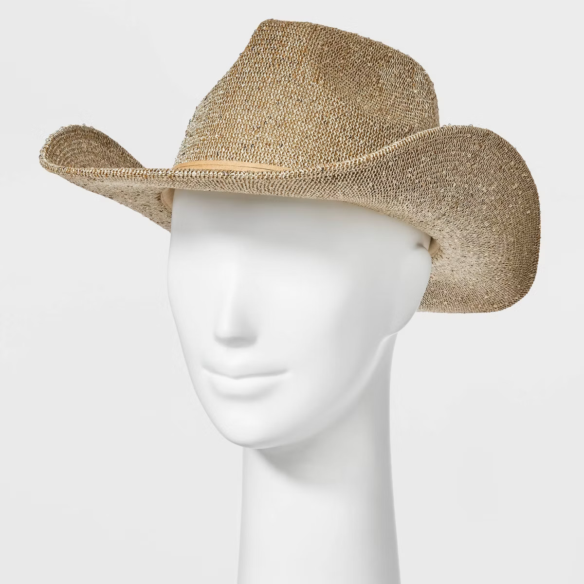 Knit Sequin Cowboy Hat - Wild Fable™ Camel | Target