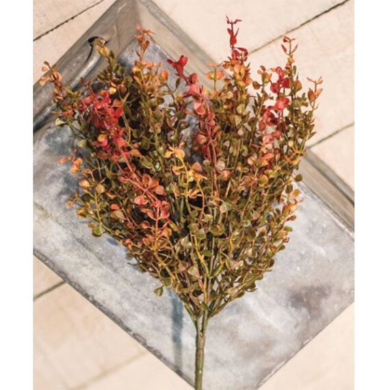 Floral Pick / Spray / Bush  Red Baby Grass  14 High  - Etsy | Etsy (US)