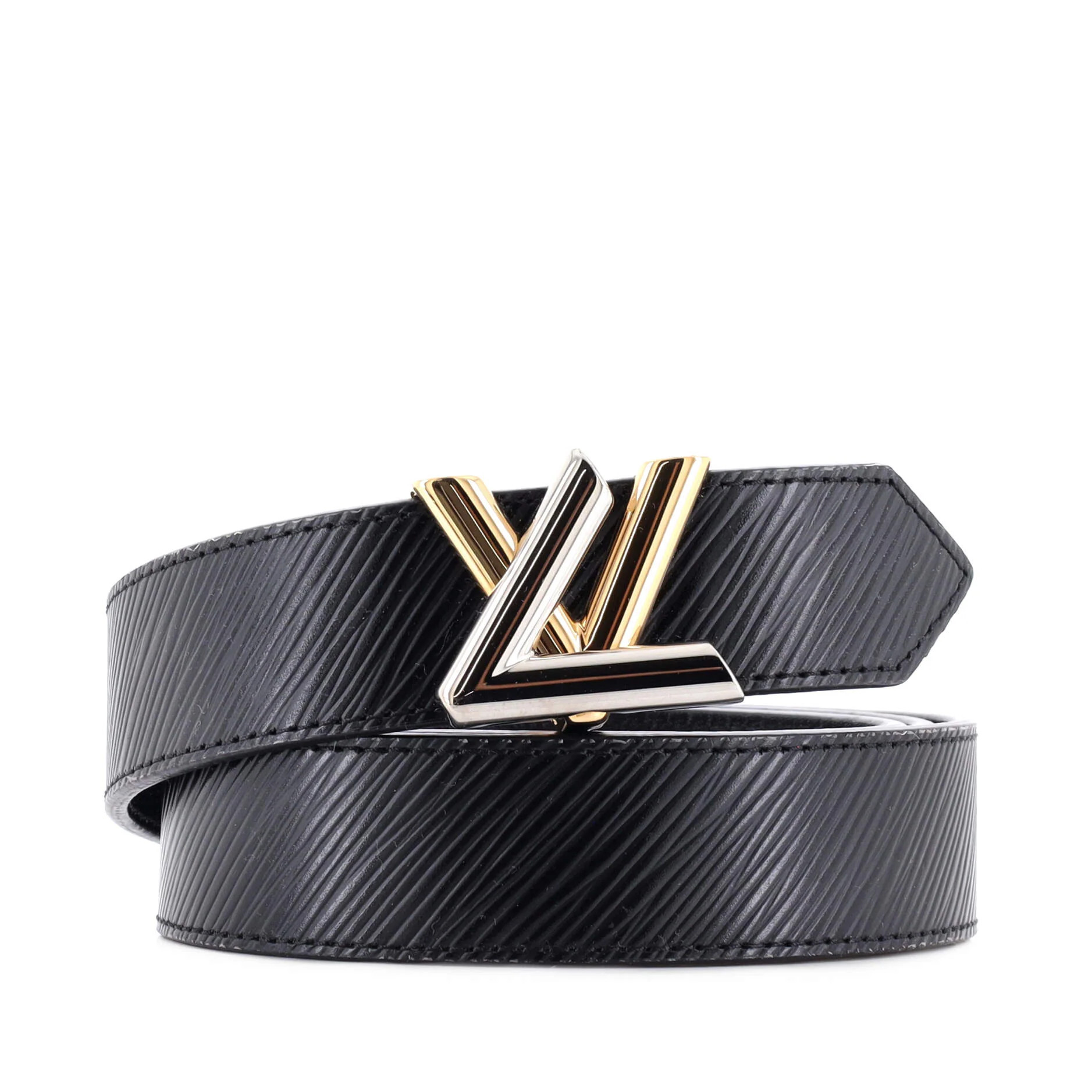 LV Twist Belt Epi Leather Medium 110 | Shop Simon