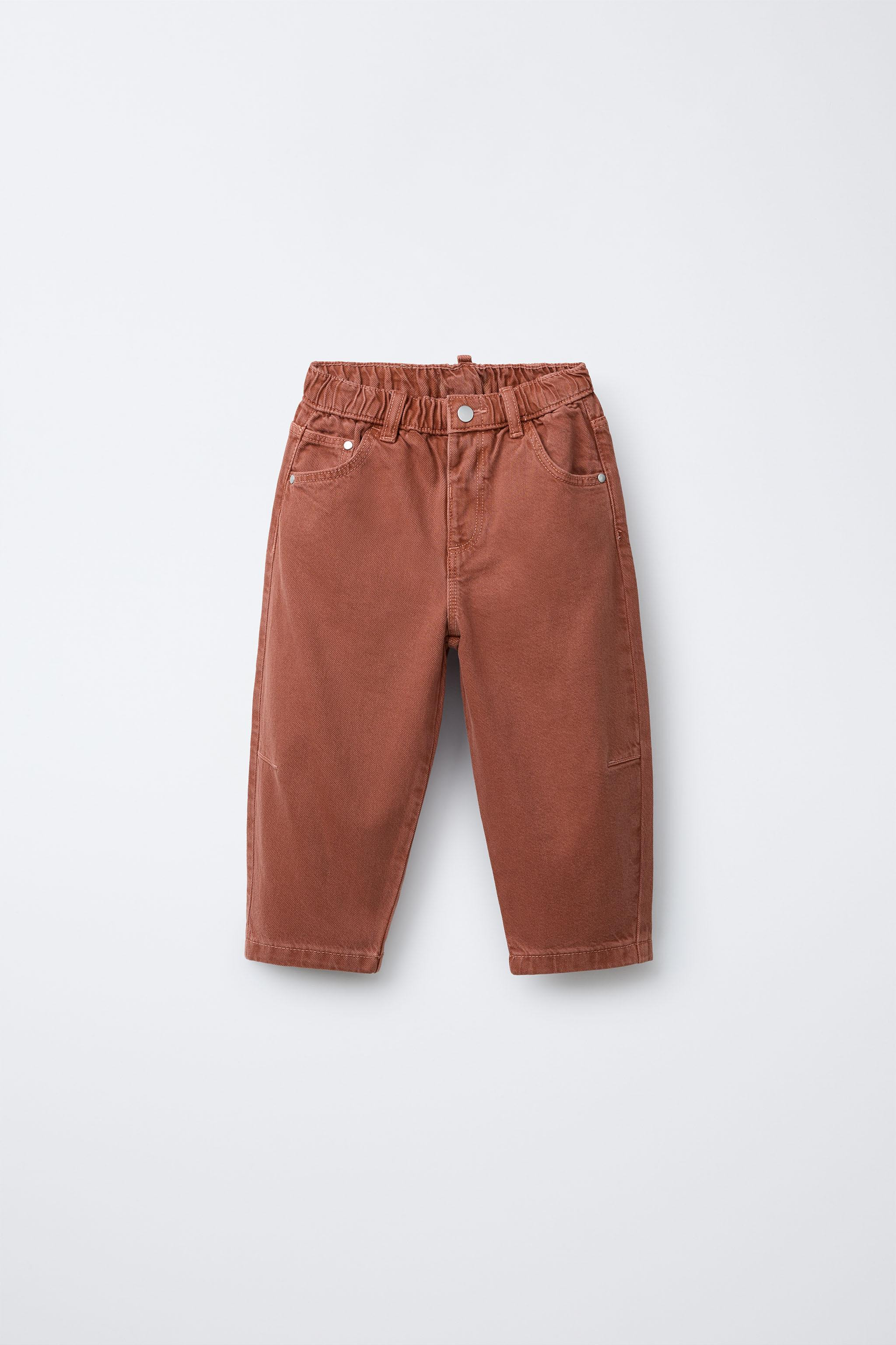 TWILL BAGGY PANTS | Zara US