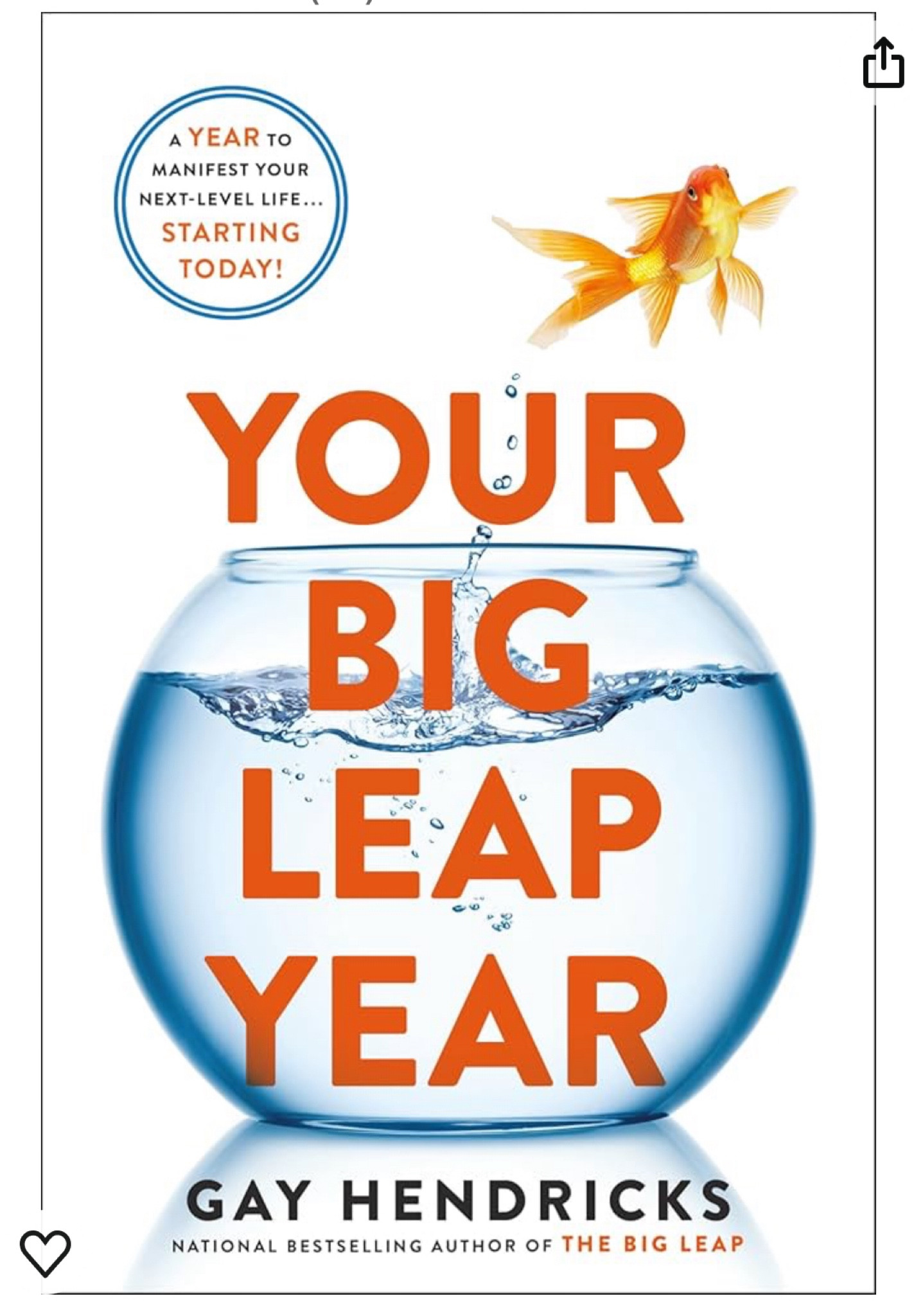 Must read! 
Your Big Leap year by Gay Hendricks. 

#LTKFamily #LTKWatchNow #LTKGiftGuide