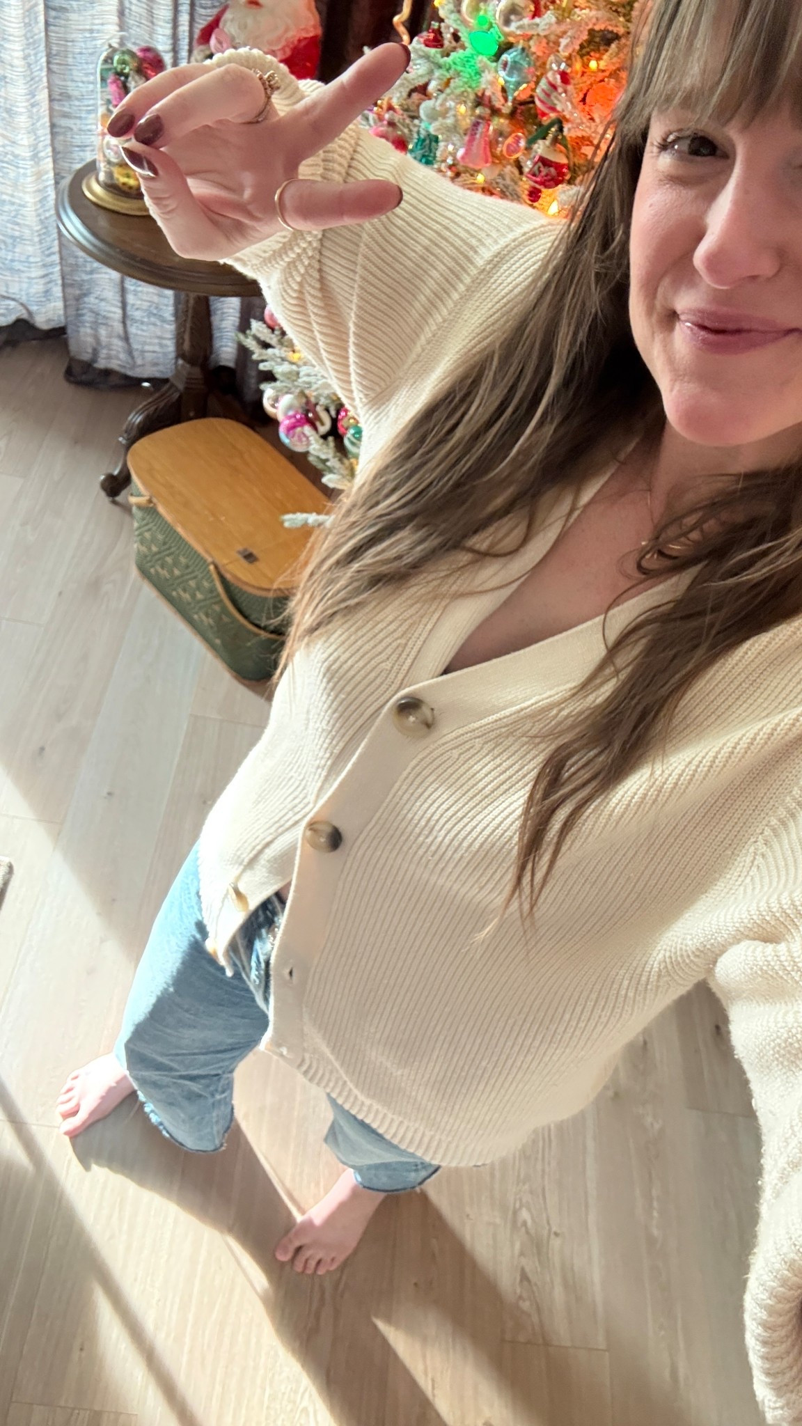 I reach for this cardigan at least once a week. She’s pricey, but she’s elite, and currently on sale! 

#LTKCyberWeek #LTKHoliday #LTKSaleAlert