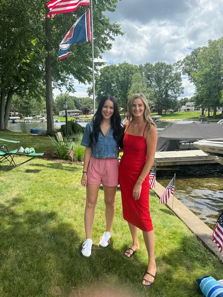 4th of July 🇺🇸❤️ My top is from Zara and not linkable on LTK, but I linked a couple similar #patriotic #summer #holiday 

#LTKSeasonal #LTKFindsUnder50 #LTKFamily