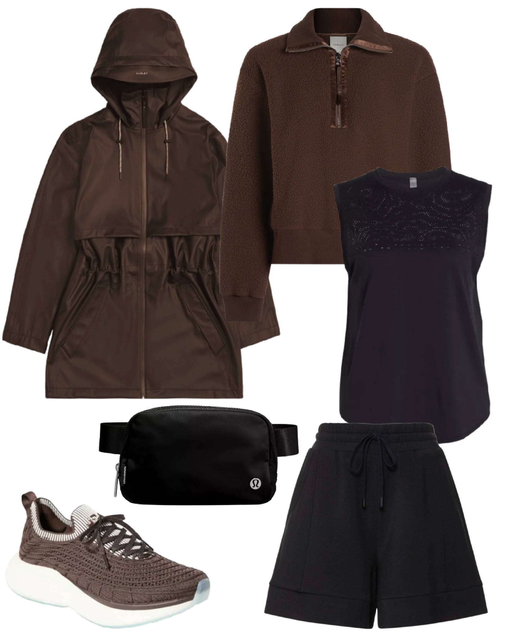 Summer to Fall Outfit Inspo: Errands or Farmer’s Market 🤎 Varley really knocks it out of the park with pieces that are comfortable, relatively affordable, and chic for casual wear. I bought these APL sneakers and they are incredibly comfortable (TTS).

#varley #fallerrandsoutfit #casualfalloutfits #varleyhoodie #varleytank #fallathleisure #fallerrands #falloutfitscasual #rainjacketfall #brownrainjacket

#LTKfindsunder100 #LTKSeasonal #LTKfindsunder50