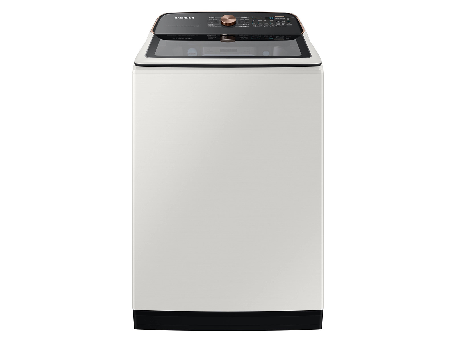 5.5 cu. ft. Smart Top Load Washer with Auto Dispense System in Ivory | Samsung US | Samsung