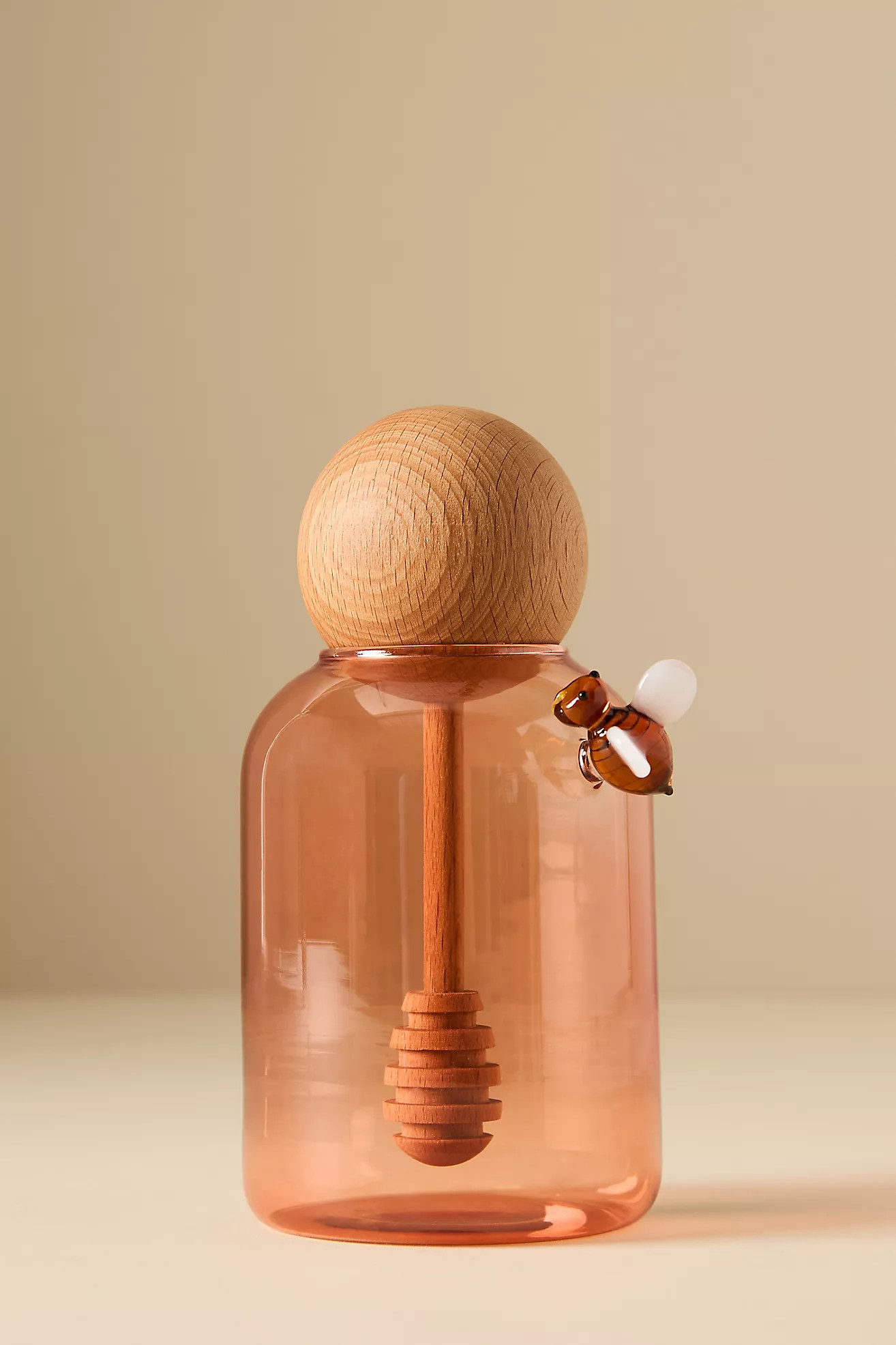 Catania Glass Honey Pot | Anthropologie (US)