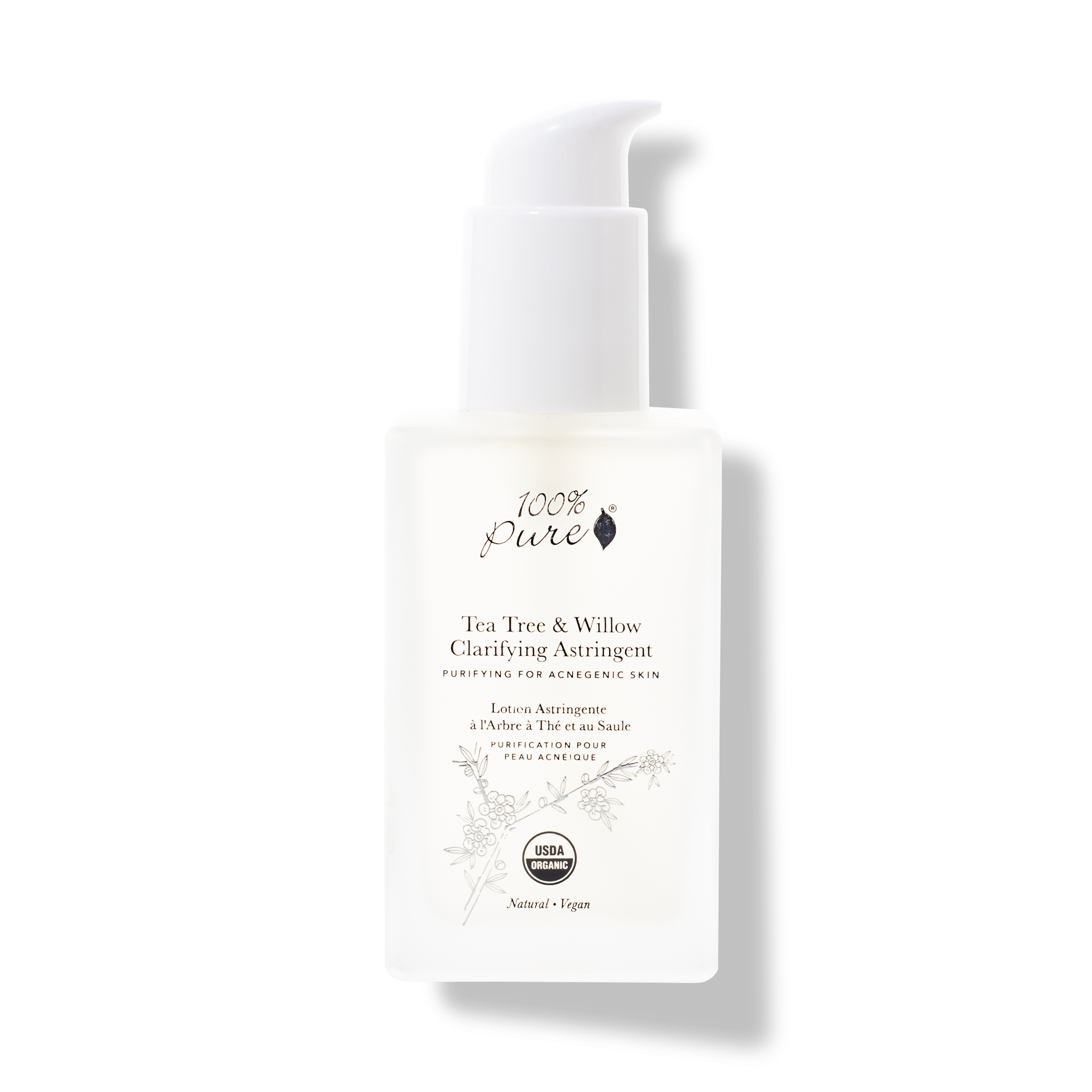 Tea Tree & Willow Clarifying Astringent | 100% PURE