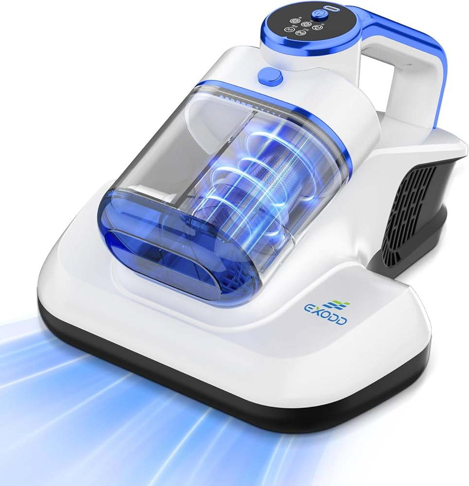Bed Vacuum Cleaner -Cordless Mattress Vacuum Cleaner with 253.7nm UV-C Light & 16 Kpa Strong Suct... | Amazon (US)