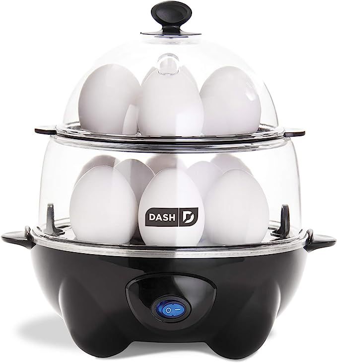 DASH Deluxe Rapid Egg Cooker Electric for Hard Boiled, Poached, Scrambled, Omelets, Steamed Veget... | Amazon (US)