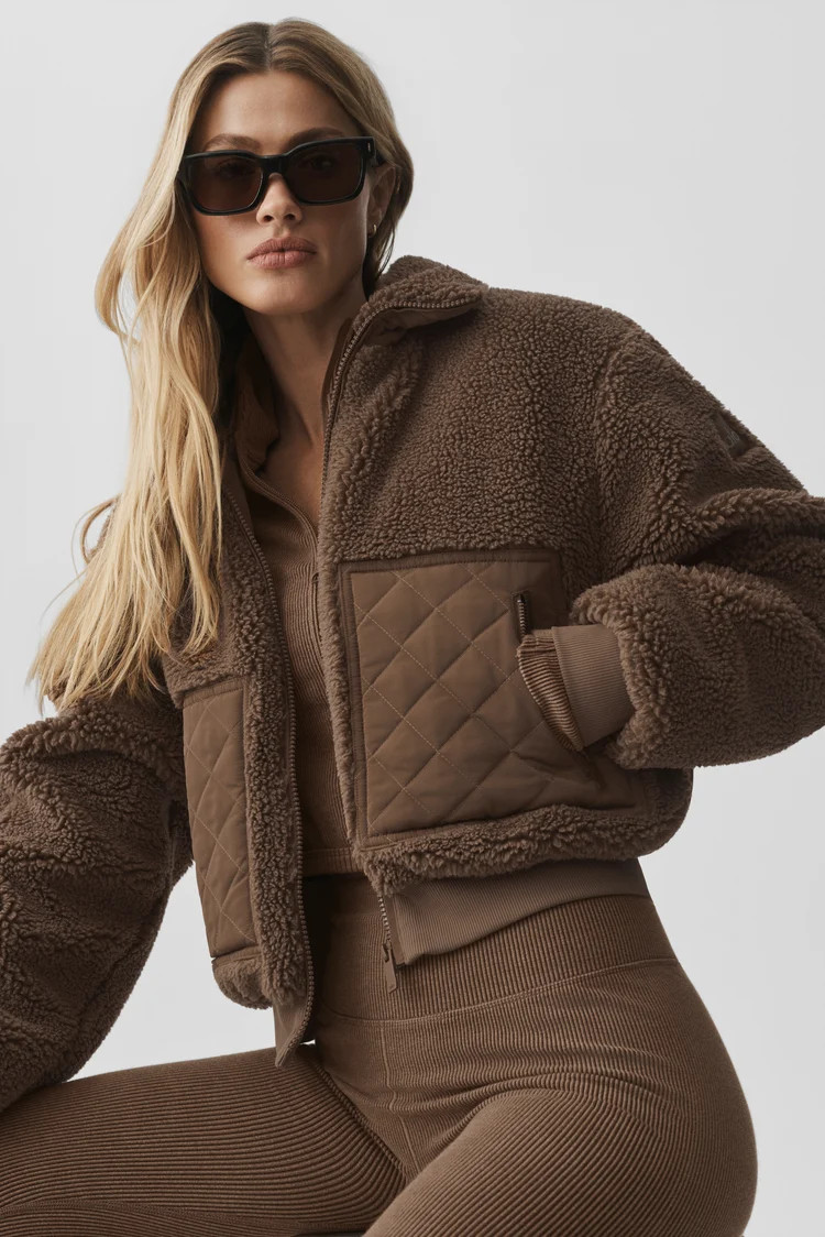 Sherpa Edge Bomber | Alo Yoga