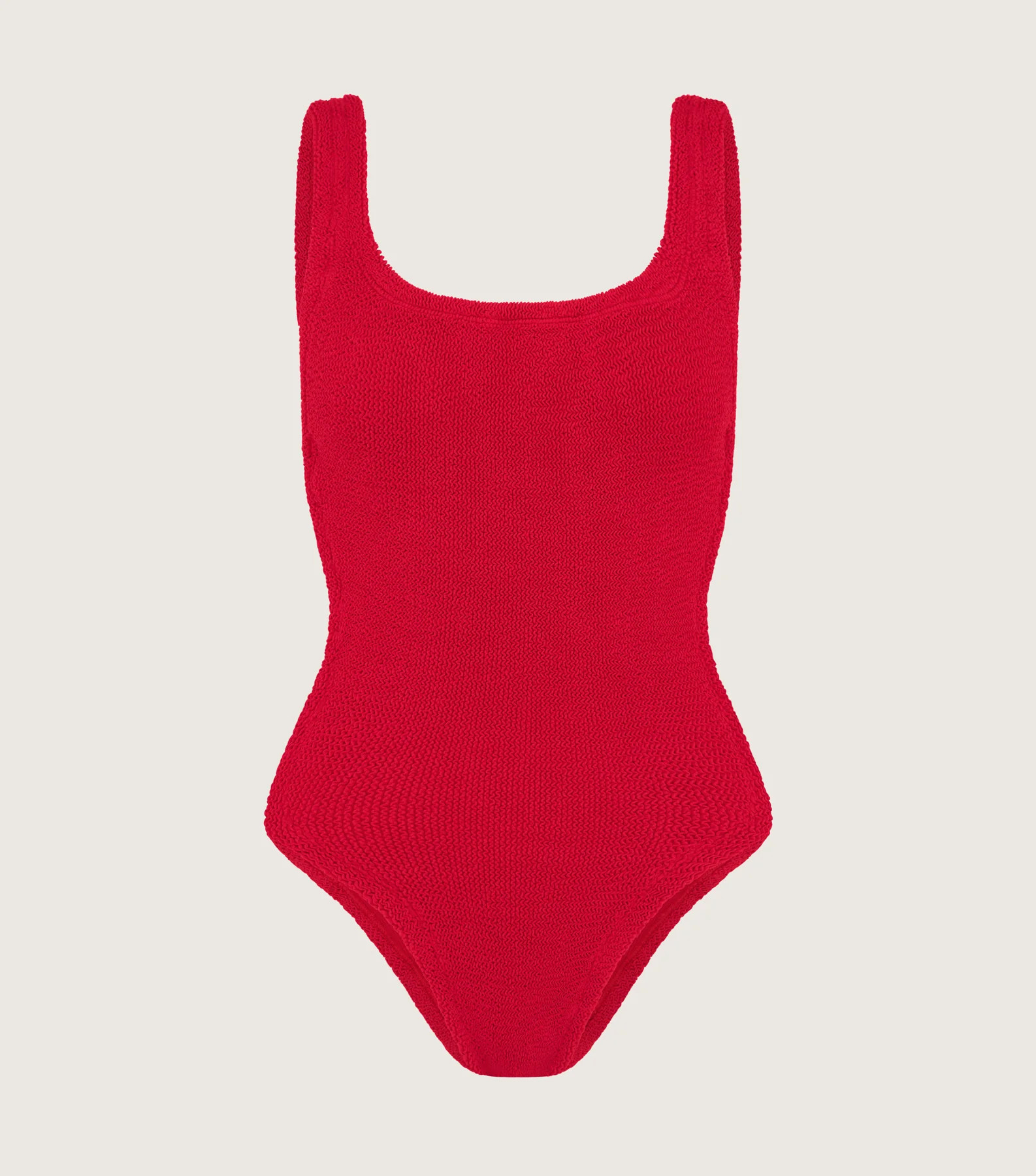 Square Neck Swim - Red | HUNZA G