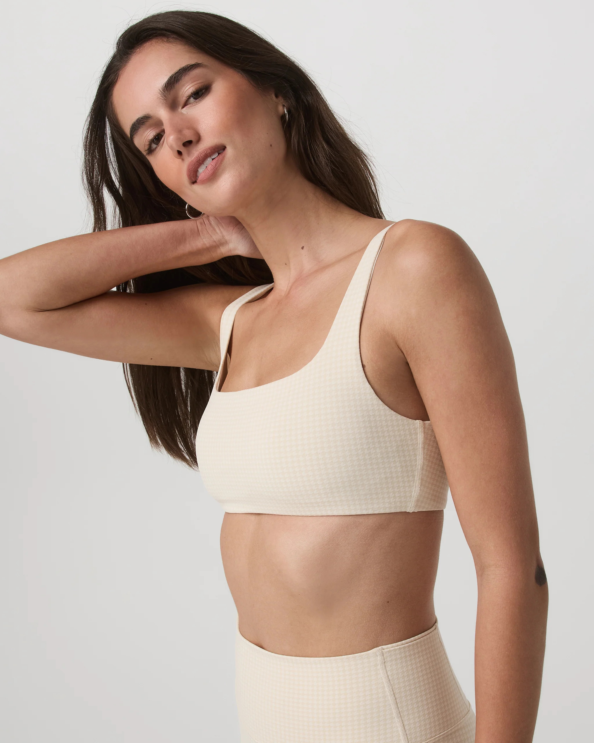 Micro Houndstooth Bra | Vuori Clothing (US & Canada)