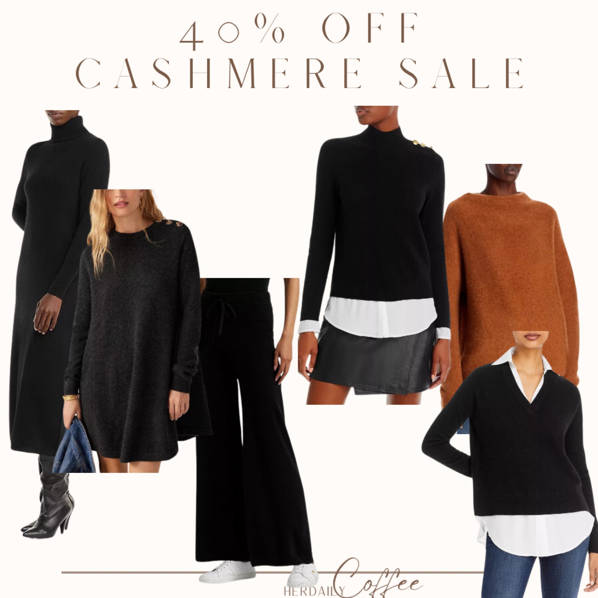 Some of my favorite cashmere staples are 40% off today only!!!!! #LTKSale #cashmere 

#LTKSeasonal