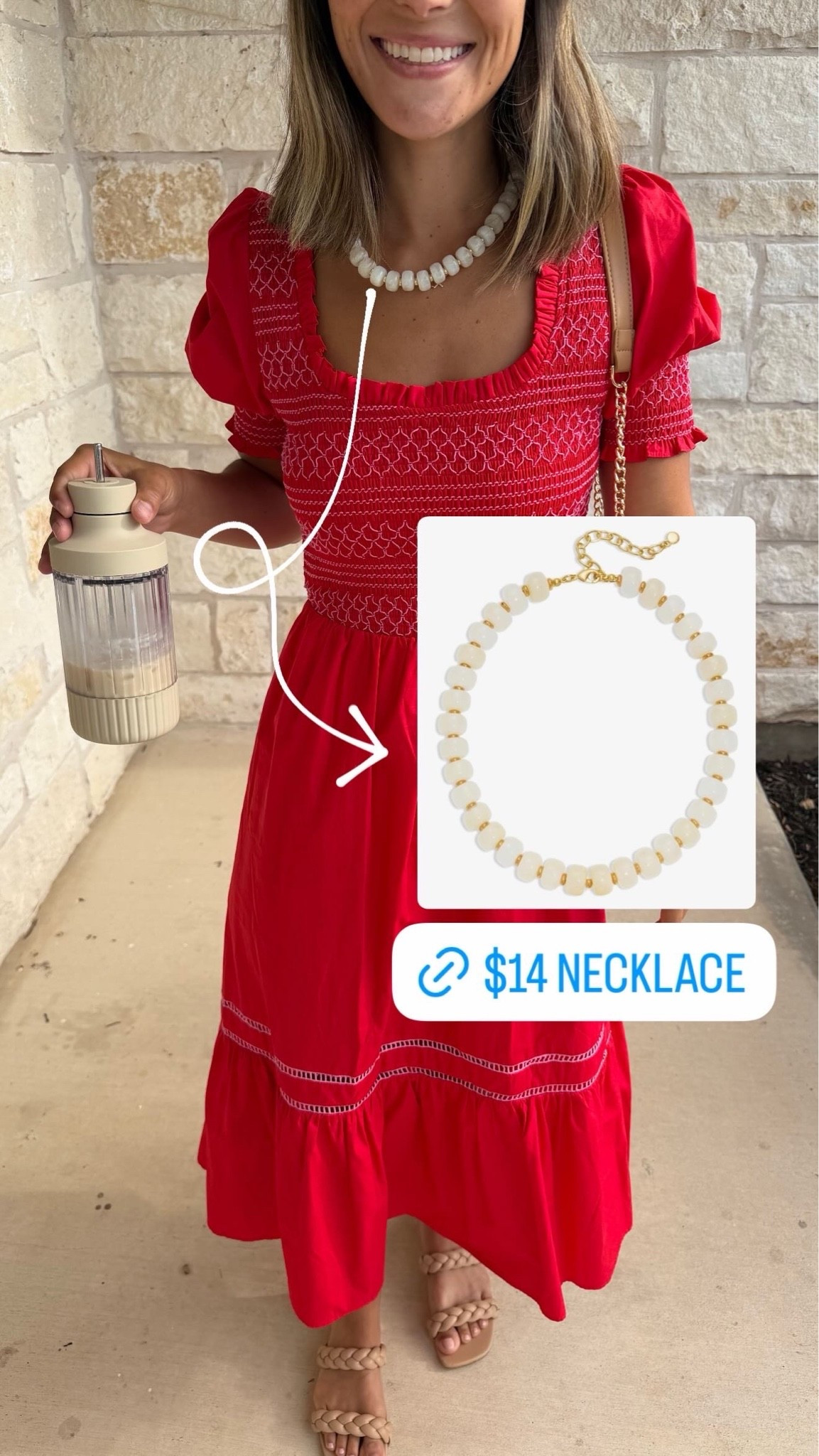 necklace on sale today // chunky beaded necklace // Amazon finds

#LTKSaleAlert