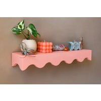 Wavy Scallop Shelf Eclectic Maximalist Decor | Etsy (US)