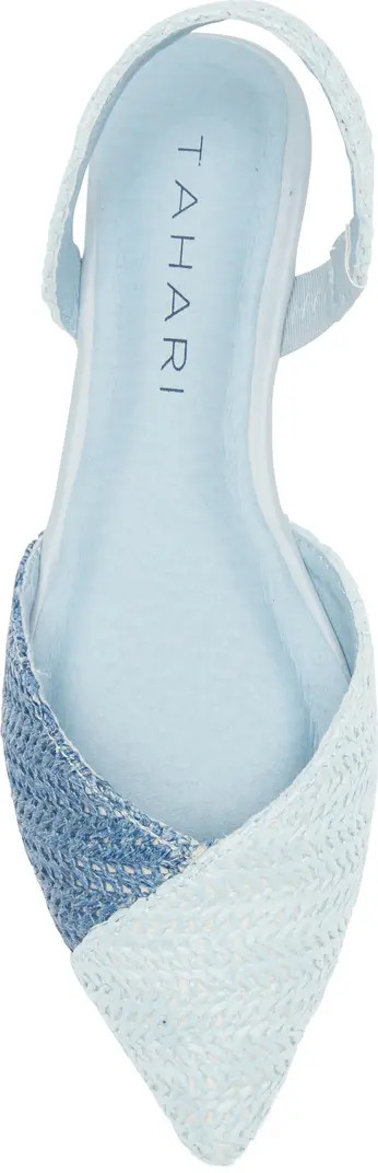 Tahari Two-Tone Slingback Flat (Women) | Nordstromrack | Nordstrom Rack