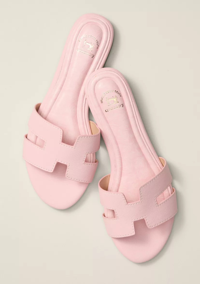 Sewing Down South x Crown & Ivy™ Raven H Band Sandals | Belk