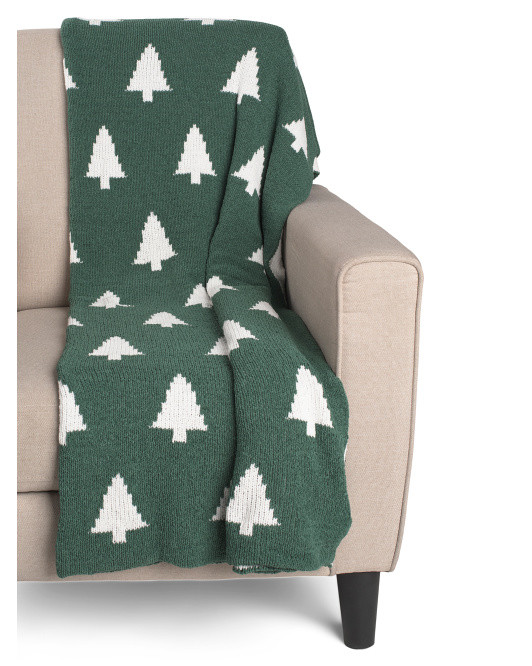 Pine Tree Knit Throw | Gifts For Him | Marshalls | Marshalls