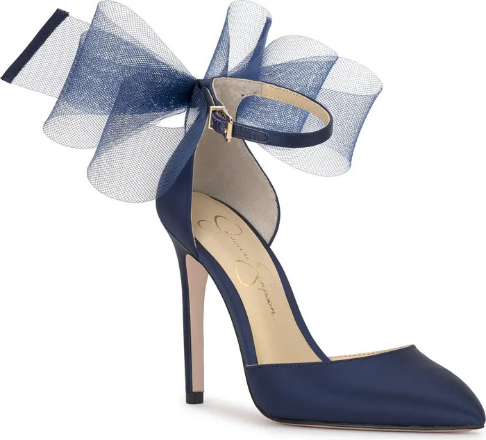 Jessica Simpson Phindies Ankle Strap Pointed Toe Pump (Women) | Nordstrom | Nordstrom