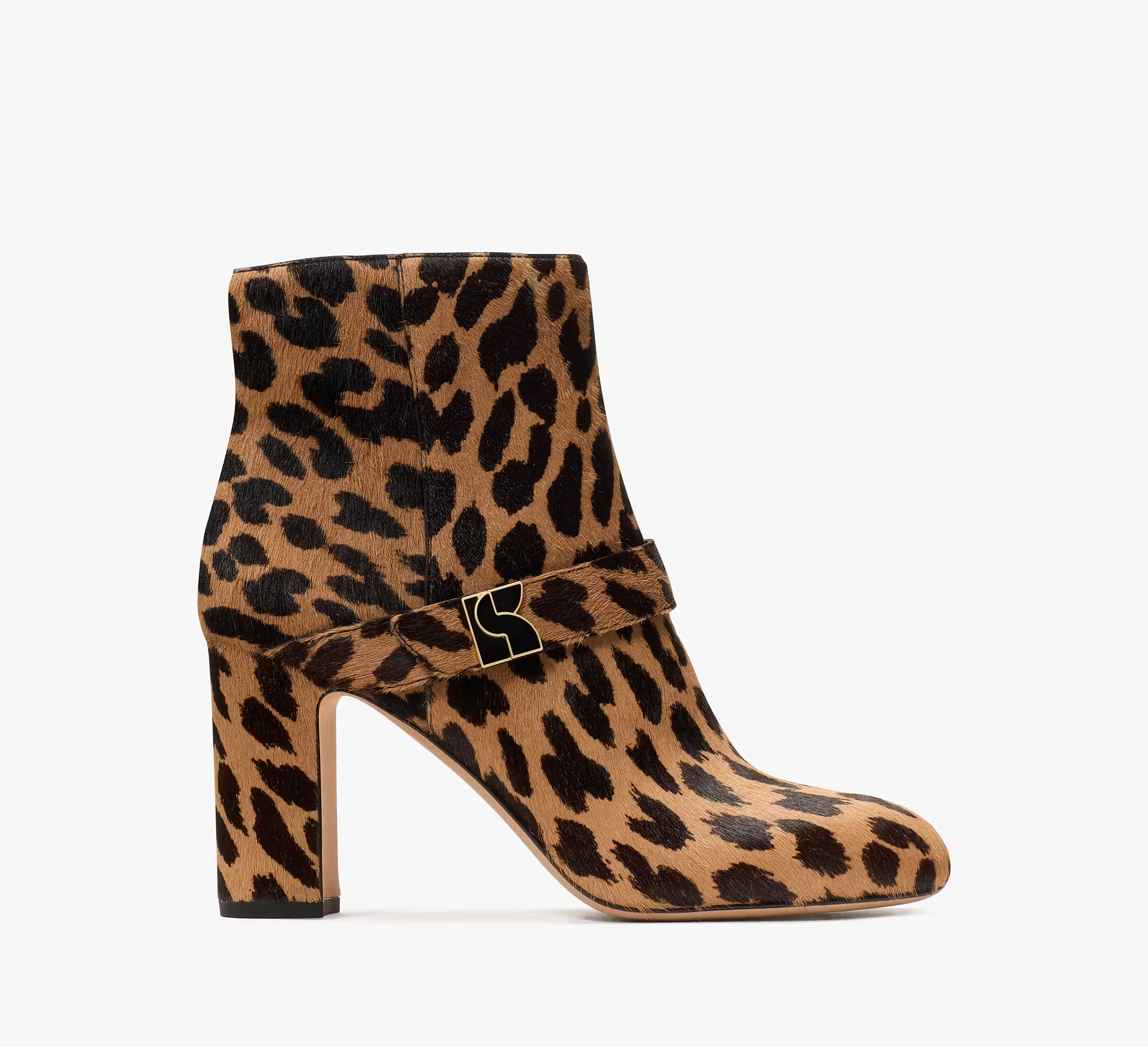 Kate Spade Dakota Leopard Zip Up Booties, Tobacco - 9.5 | Kate Spade (US)