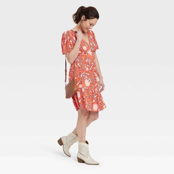 Women's Short Sleeve A-Line Dress - Knox Rose™ | Target