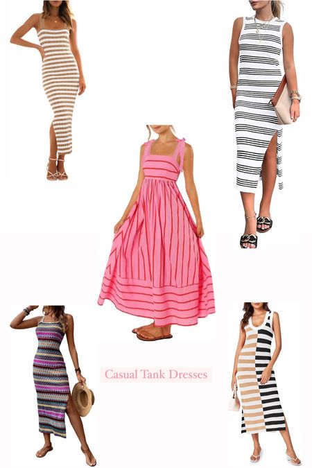 Casual Tank Dresses for Summer!! 

#LTKStyleTip #LTKFindsUnder50 #LTKSeasonal